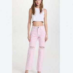 3x1   Sabina Destroyed Jeans in Mineral Rose